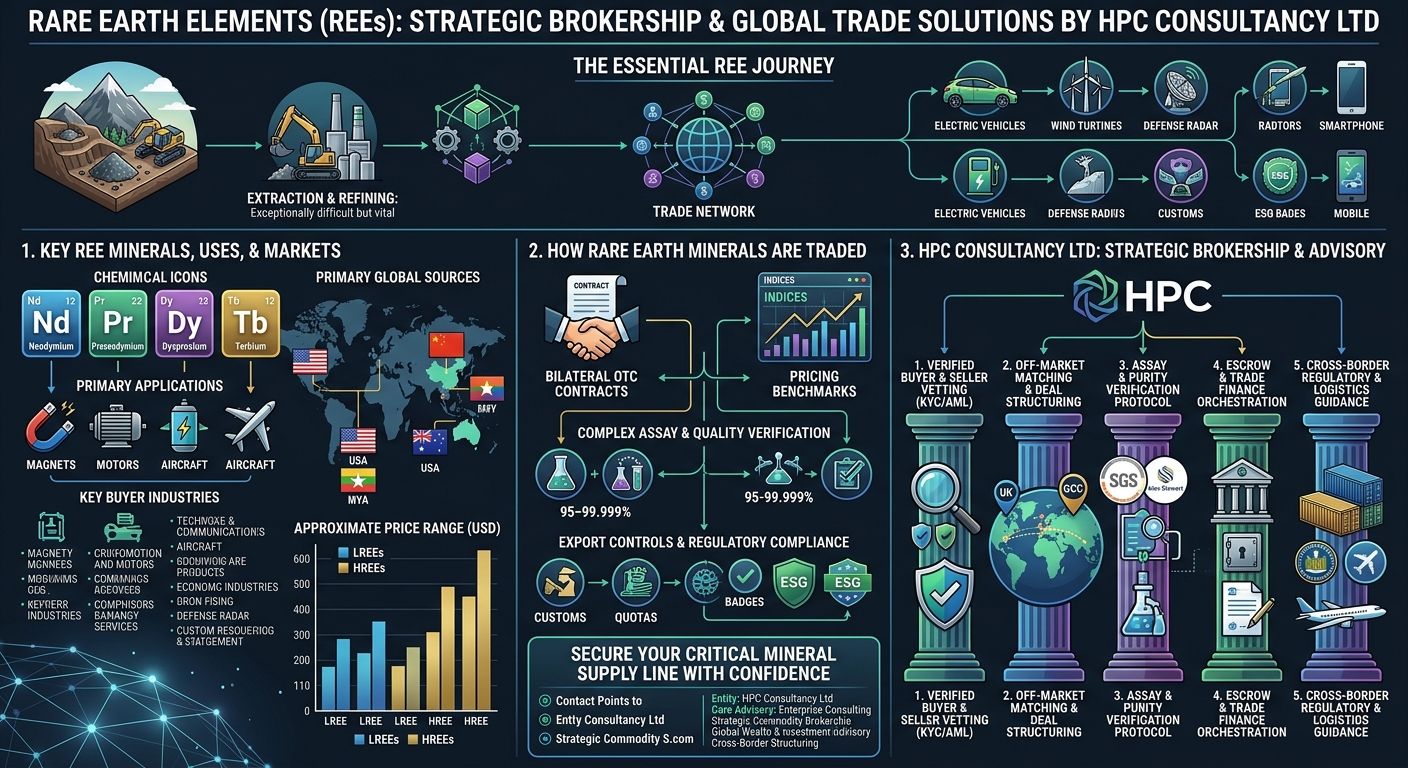 Rare Earth Elements, Albania Sourcing, and Strategic Brokership
