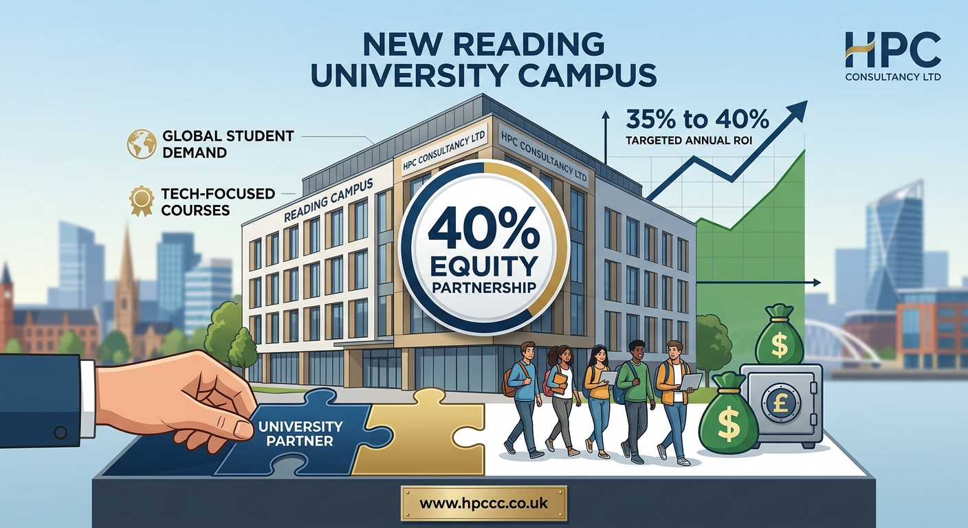 40% Equity Partnership in New Reading University Campus, seeking Albania Investor